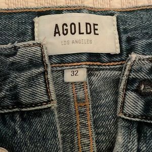 AGOLDE Riley cropped jean